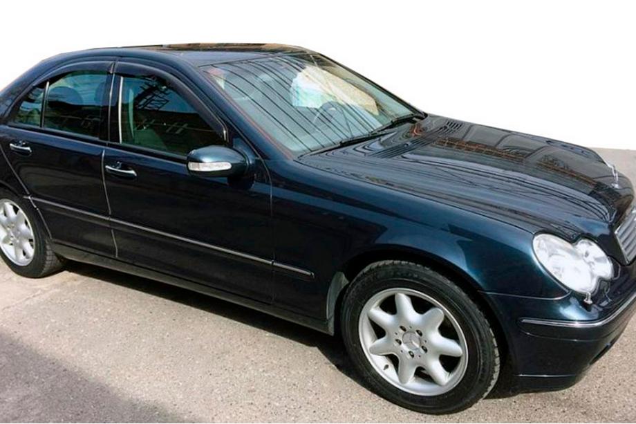 Mercedes C-class W203 2000-2007 Déflecteurs d'Air SD (4 pcs, HIC) Image