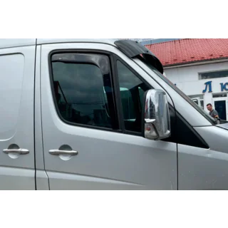Déflecteurs de vitre à encastrer (2 pcs, HIC) photo 1