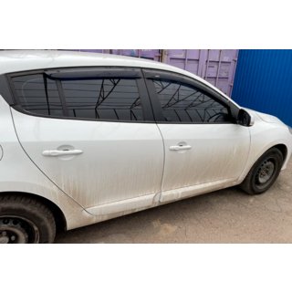 Déflecteurs de Vitres HB (4 pcs, HIC) Renault Megane III 2009-2016 photo 2