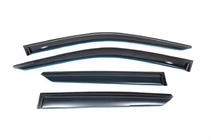 Skoda Fabia 2014-2021 Déflecteurs de Vitres SW (4 pcs, HIC) photo 3