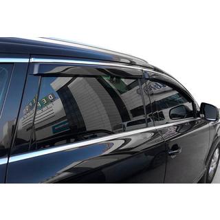 Déflecteurs de Vitres avec Moulure Chromée SD (4 pcs, HIC) Skoda Superb 2009-2015