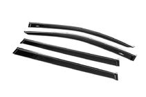 Toyota Highlander 2013-2019 Déflecteurs de vitres avec moulure chromée (4 pcs, HIC) photo 2