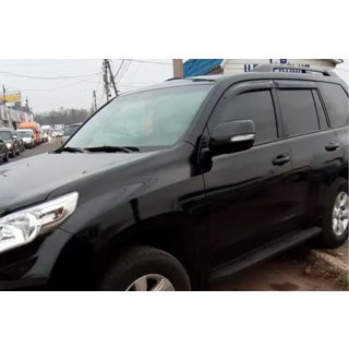 Déflecteurs de Fenêtre 8 cm (4 pcs, HIC) Toyota Land Cruiser Prado 150 2009-2023 photo 4