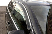 Volkswagen Passat B6 2006-2012 Déflecteurs de vitres avec moulure chromée SW (4 pcs, HIC) photo 7