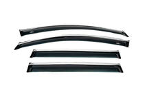Volkswagen Passat B6 2006-2012 Déflecteurs de vitres avec moulure chromée SW (4 pcs, HIC) photo 6
