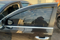 Volkswagen Passat B7 2012-2015 Déflecteurs de Vitres avec Moulure Chromée SW (4 pcs, EU, HIC) photo 4