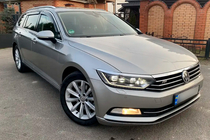 Volkswagen Passat B8 2015-2023 Déflecteurs de vitres avec moulure chromée Variant (4 pcs, HIC) photo 1
