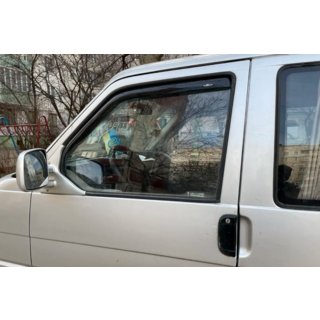 Déflecteurs de vitre à encastrer (2 pcs, HIC) photo 1