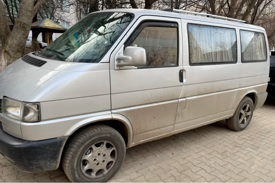 Volkswagen T4 Transporter 1990-2003 Déflecteurs de vitre à encastrer (2 pcs, HIC) Photo 3