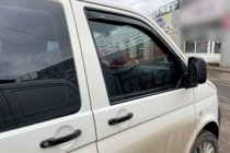 Volkswagen T5 Caravelle 2004-2010 Déflecteurs de vitre à encastrer (2 pcs, HIC) photo 9