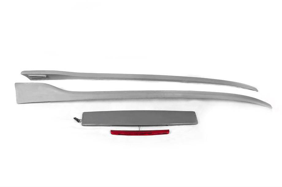 Fiat Doblo I 2001-2005 Barres de toit avec becquet HRV-type (apprêtées pour peinture) Photo 2