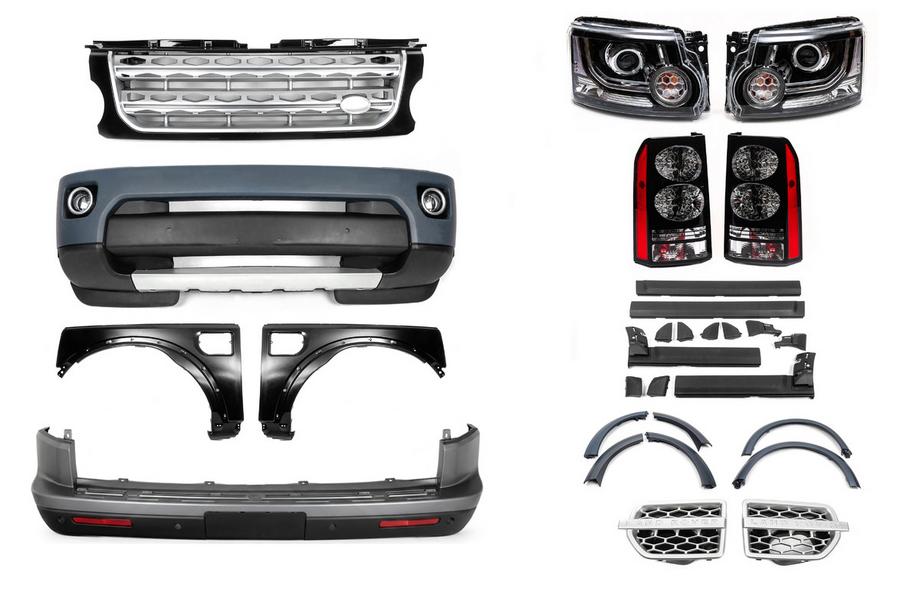 Land Rover Discovery IV 2009-2017 Kit de restylage 2013-2017 (avec ailes) Image