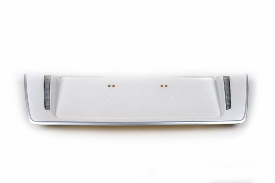 Lexus LX570/450d 2008-2022 Support arrière de plaque d'immatriculation LED (2007-2023) Noir Photo 8