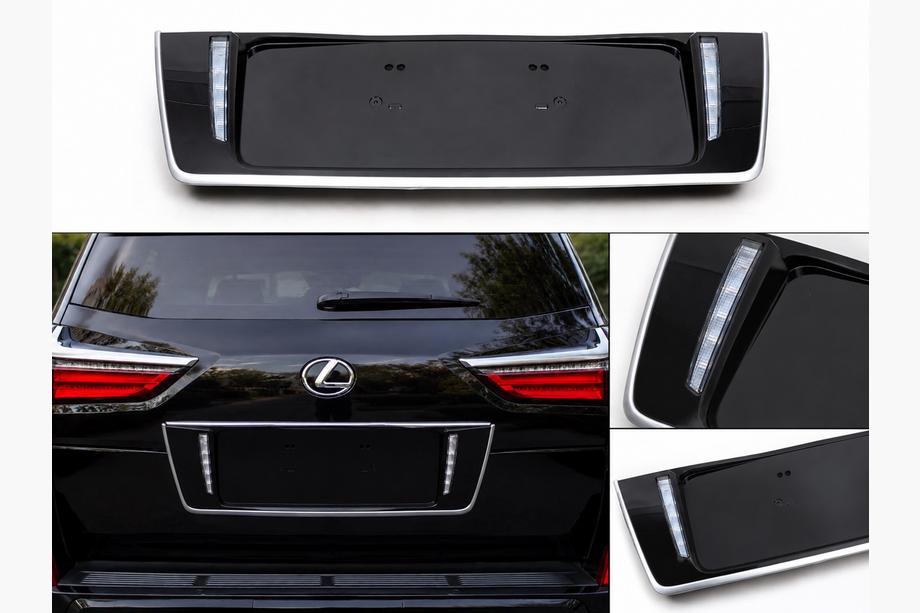 Lexus LX570/450d 2008-2022 Support arrière de plaque d'immatriculation LED (2007-2023) Image