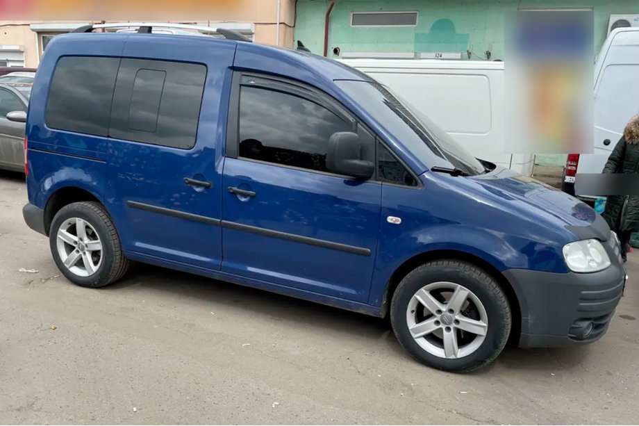 Volkswagen Caddy 2010-2015 Déflecteurs de Fenêtre (2 pcs, HIC) Photo 4
