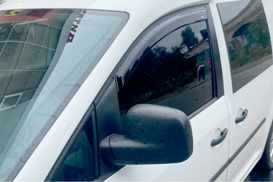 Volkswagen Caddy 2010-2015 Déflecteurs de Fenêtre (2 pcs, HIC) Photo 13