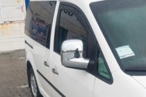 Volkswagen Caddy 2010-2015 Déflecteurs de vitre à encastrer (2 pcs, HIC) photo 10