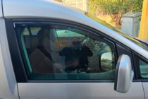 Volkswagen Caddy 2015-2020 Déflecteurs de vitre à encastrer (2 pcs, HIC) photo 1