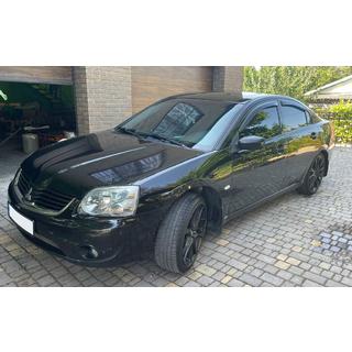 Déflecteurs de Fenêtre (4 pcs, HIC) Mitsubishi Galant 2003-2012 photo 1