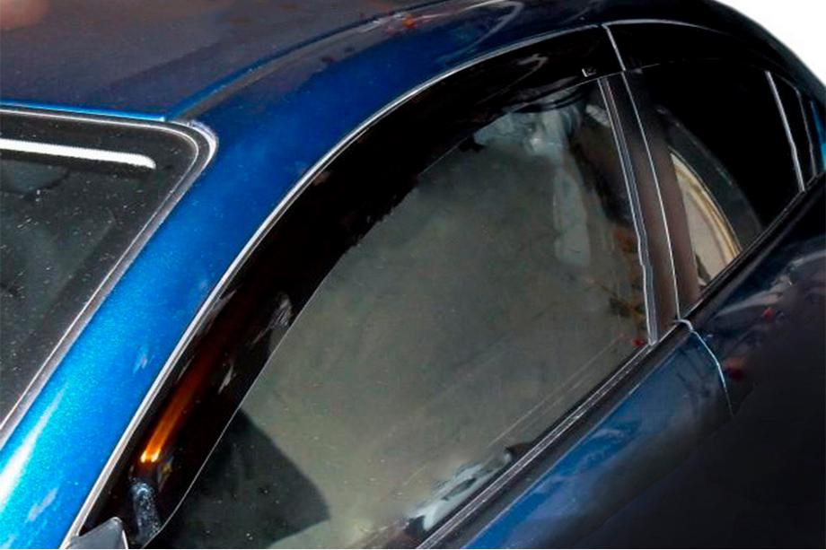 Mazda 323 1977-2003 Déflecteurs de Fenêtre (4 pcs, HIC) Image
