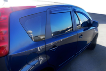 Nissan Note 2004-2012 Déflecteurs de Fenêtre (4 pcs, HIC) photo 1