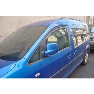 Déflecteurs de vitre à encastrer (2 pcs, HIC) Peugeot Partner Tepee 2008-2018 photo 1