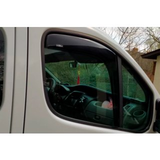 Déflecteurs de vitre à encastrer (2 pcs, HIC) photo 2