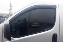 Nissan Primastar 2002-2014 Déflecteurs de Fenêtre (2 pcs, HIC) photo 11