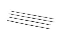 Daihatsu Terios 2006-2017 Encadrement Exterieur de Vitres Acier Inoxydable (4 pcs) photo 5