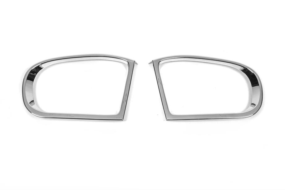 Mercedes C-class W203 2000-2007 Coques de Rétroviseur Chromées (2 pcs, plastique) Photo 3