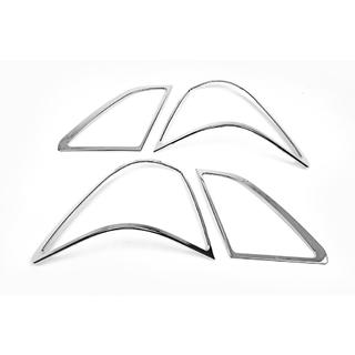 Caches chromés pour feux arrière (2 pcs, plastique) Lexus LS 2001-2006 photo 3