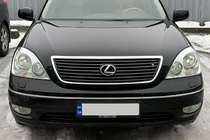 Lexus LS 2001-2006 Couvre-phares Chromés (2 pcs, Plastique) photo 1
