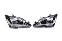 Lexus IS 2005-2013 Phares Avant OEM V1 Black (2 pcs) photo 2