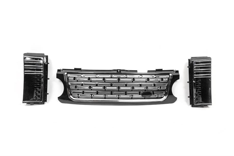 Range Rover III L322 2002-2012 Calandre avant et ouïes latérales style Autobiography (pour 2005-2009) Photo 2