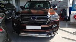 Toyota Land Cruiser 200 2007-2021 Barre Avant ST014 (2015+, Inox) photo 4