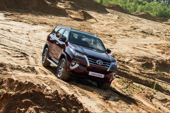 Examen de la jeep sept places matériel suv Toyota Fortuner Photo 12