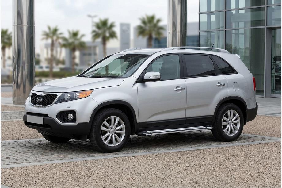Kia Sorento II XM 2009-2014 Marchepieds Latéraux Rainbow (2 pcs, aluminium) Image