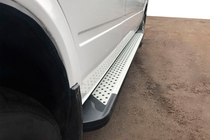 Volkswagen LT 1995-2006 Marchepieds Latéraux Allmond Grey (2 pcs, Aluminium) photo 1