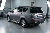 Mitsubishi Outlander 2006-2012 Marchepieds Latéraux Rainbow (2 pcs, aluminium) photo 1