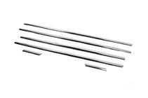 Fiat Punto Grande/EVO 2006-2018 Encadrement extérieur de vitres inox (6 pcs) photo 2