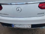 Mercedes GLE coupe C292 2015-2019 Protection de pare-chocs arrière (OEM) photo 3