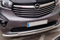 Nissan NV300/Primastar 2016- Pare-buffle Avant ST014 (Inox) d60/42 photo 4