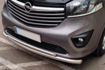 Renault Trafic 2015- Pare-buffle Avant ST014 (Inox) photo 3