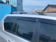 Toyota Land Cruiser Prado 150 2009-2023 Barres de toit design turc (Chrome, 2 pcs) photo 3
