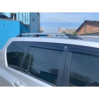 Barres de toit design turc (Chrome, 2 pcs) Toyota Land Cruiser Prado 150 2009-2023 photo 3