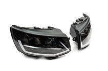 Volkswagen T6 2015-2024 Phares avant avec feux de jour à LED Black (2015-2019, 2 pcs) photo 5