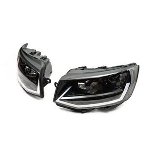 Phares avant avec feux de jour à LED Black (2015-2019, 2 pcs) photo 4