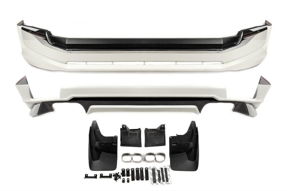 Toyota Land Cruiser Prado 150 2009-2023 Protections de pare-chocs avant et arrière Executive (2017-) Image