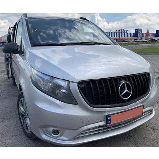 Calandre Avant GT Panamericana Noir (2014-2023 pour Vito W447) Mercedes Vito/V-class W447 2014- photo 1