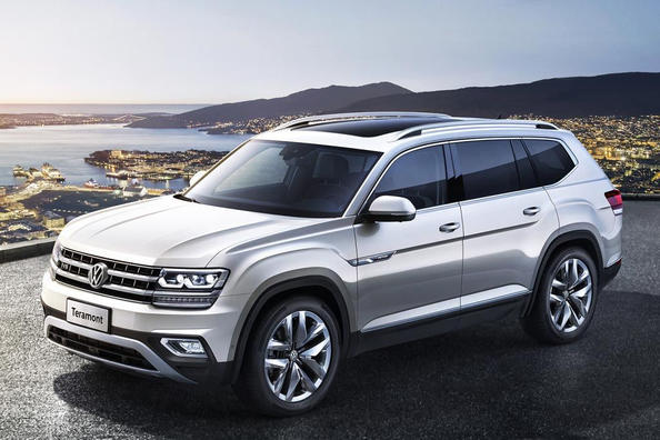 Aperçu modèle crossover Volkswagen Teramont
